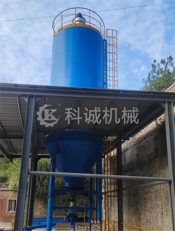 石灰投加裝置現(xiàn)場(chǎng)展示